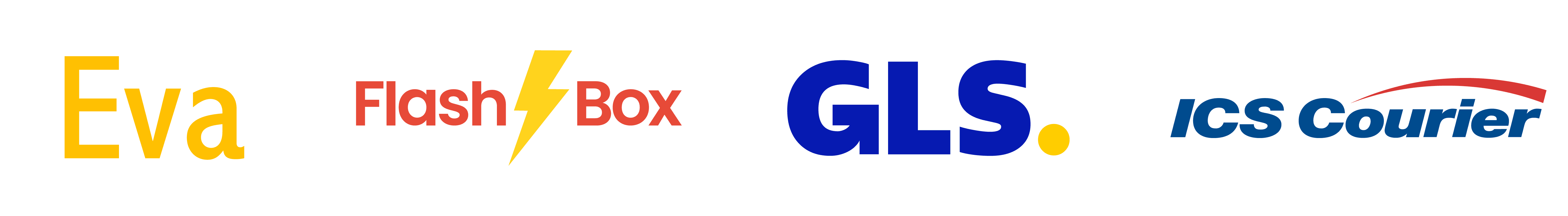 Eva, FlashBox, GLS, ICS Courier