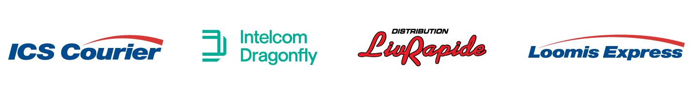 ICS Courier, Intelcom, LivRapide, Loomis Express